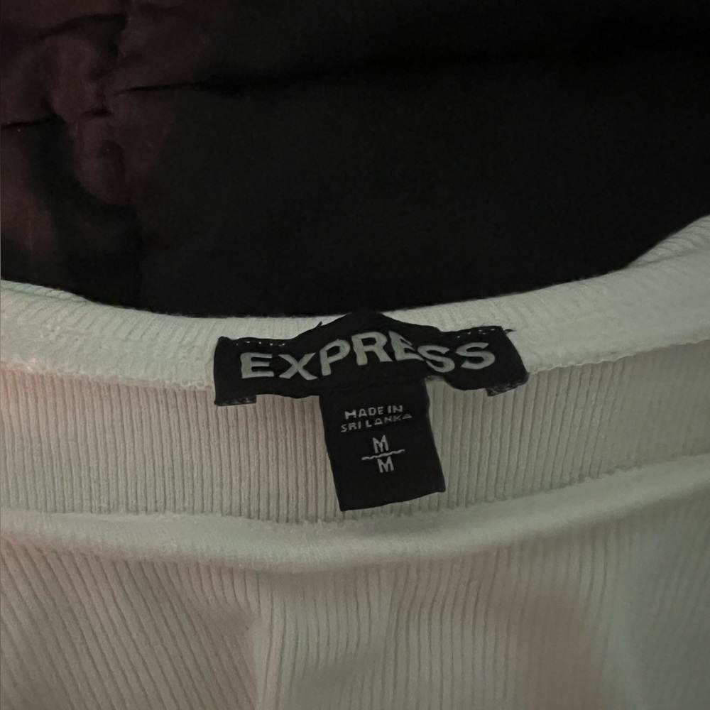 Express Off Shoulder Ruffle Bodysuit - Picture 2 of 3